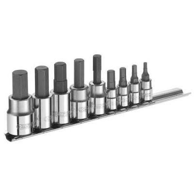 EXPERT Stanley  - Jeu de 9 douilles tournevis 1/4" &agrave; 3/8" - E034802