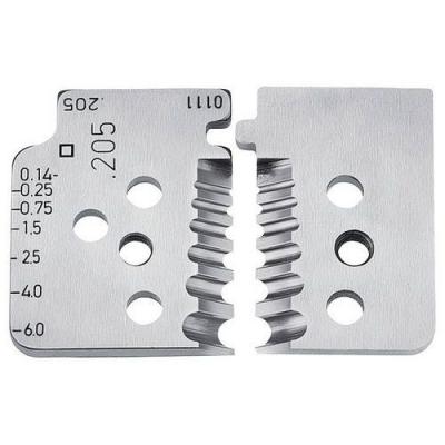 KNIPEX Jeu De Lames Pour Pince &Agrave; D&eacute;nuder De Avec Couteaux De Forme 12 12 06