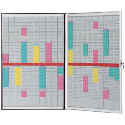 NOBO Kit Planning En Portefeuille  Fiches T En Cadre Support