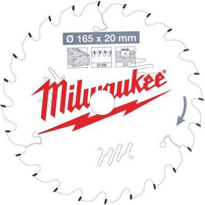  Lame scie universel milwaukee 24 dents 2.2x165mm 4932471294 4932471294