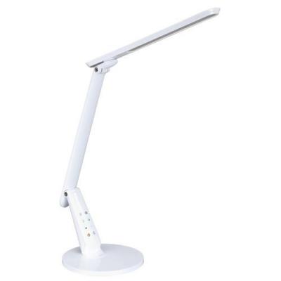 ALUMINOR  ZIG B Lampe de Bureau LED, M&eacute;tal/ABS, Int&eacute;gr&eacute;, 10 W, Blanc