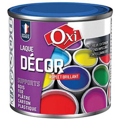 OXI Laque decor multi-support brillant int/ext bleu turque 60ML