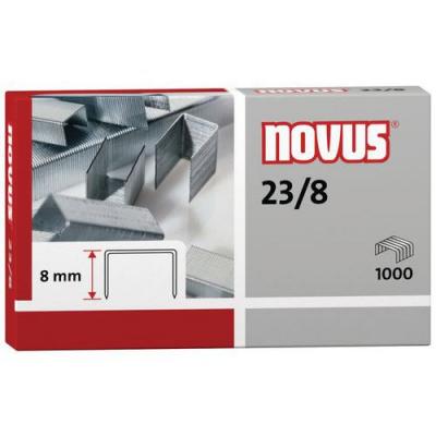 NOVUS  Agrafes pour agrafeuses &agrave; bloc avec une longueur de 8 mm.