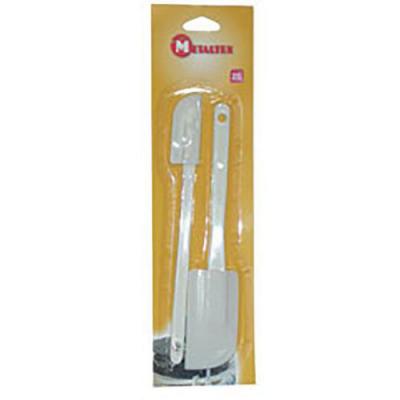 METALTEX Lot De 2 Spatules Souples Petit Et Grand Format Caoutchouc