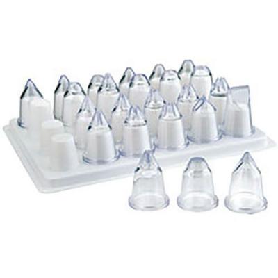 LACOR  68994 24 pi&egrave;ces de douilles assorties acrylique
