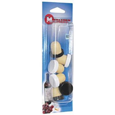 METALTEX  257240 Bouchon avec T&ecirc;te Plastique Multicolore 6 Pi&egrave;ces