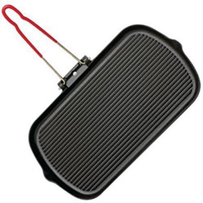 INVICTA Grill Rectangulaire En Fonte 37 X 22 Cm