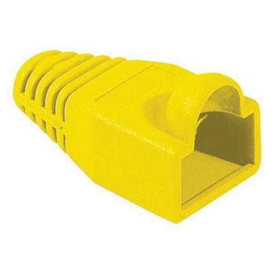 Manchon RJ45 jaune snagless diam&egrave;tre 5,5 mm (sachet de 10 pcs)