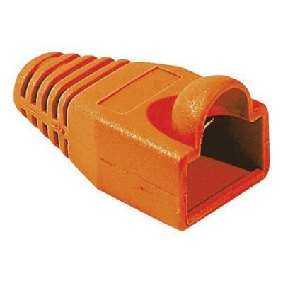 Manchon RJ45 orange snagless diam&egrave;tre 6 mm (sachet de 10 pcs)