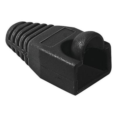 MCAD Manchon RJ45 noir snagless diam&egrave;tre 6 mm (sachet de 10 pcs)