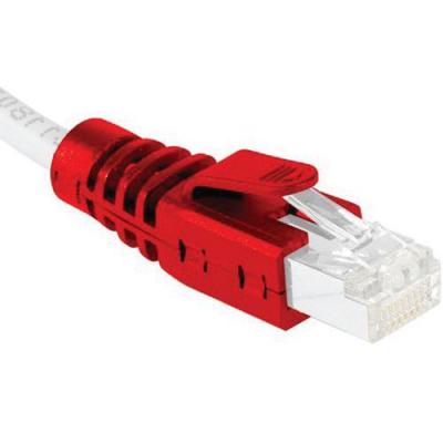 DEXLAN Manchon RJ45 rouge clipsable diam&egrave;tre 6 mm (sachet de 10 pcs)