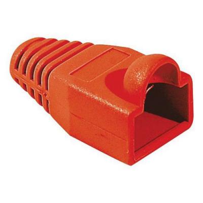 Manchon RJ45 rouge snagless diam&egrave;tre 6 mm (sachet de 10 pcs)