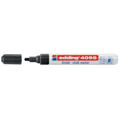 EDDING Marqueur Fenetre Et Ardoise E4095 Noir Poin Te 2-3 Mm