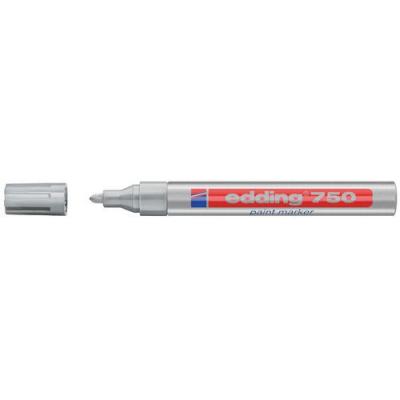 EDDING  Lot de 6 Marqueurs peinture 750 ogive 4 mm Argent