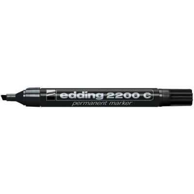 EDDING Marqueur Permanent E,2200c Pointe Biseau 1 , 5 Mm Noir