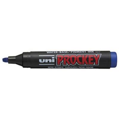 UNI BALL Uni Pin Marqueur - Bleu - Prockey - Pointe Biseaut&eacute;e - Uni-ball