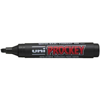 UNI BALL Uni Pin Marqueur - Noir - Prockey - Pointe Biseaut&eacute;e - Uni-ball