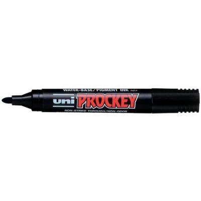 UNI BALL Ecriture - Uni-Ball Prokey Noir - Marqueur Permanent Noir Pointe Ogive