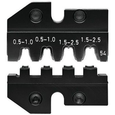 KNIPEX Profil &agrave; sertir pour connecteurs modulaires 0,5-2,5 mm&sup2; 