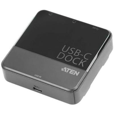 ATEN  UH3233 Avec fil USB 3.2 Gen 1 (3.1 Gen 1) Type-C Noir - Neuf