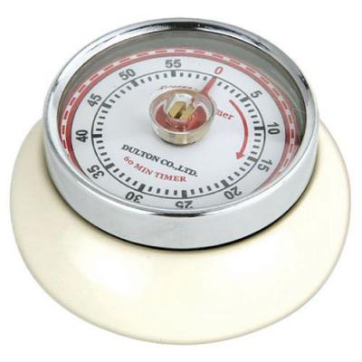ZASSENHAUS Kuchenprofi - 26Z72334 - Minuteur Aimant&eacute; - Cr&egrave;me