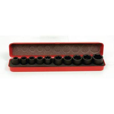MOB  1 Coffret M&eacute;tal De Douilles Impact 1/2'' 10 Pi&egrave;ces