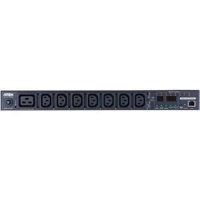 ATEN  PE6208G unit&eacute; de Distribution d'&eacute;nergie 8 Sortie(s) CA 1U Noir