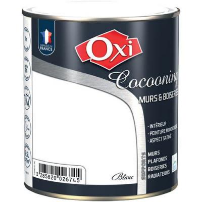 Murs bois satin blanc 0.5l - OXI