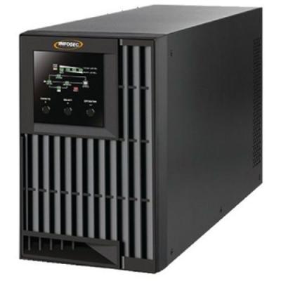 INFOSEC  E4 VALUE 2000 Onduleur Noir Prises IEC