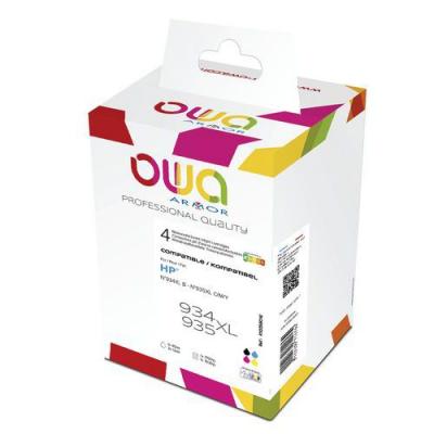 OWA Pack 4 Cartouches Compatibles Hp 934xl/935 Xl Bcmy - 