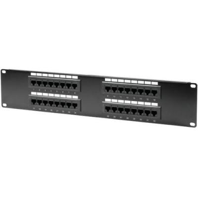 KONEKTIKPC Panneau de brassage RJ45 32 ports CAT6 UTP 2U.