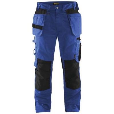 BLAKLADER  15551860 Pantalon d'artisan, Bleuet bleu/Noir, taille C46