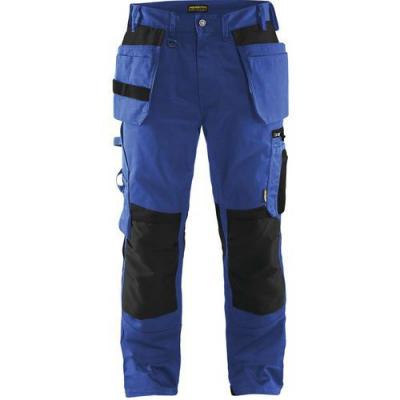 BLAKLADER  15551860 Pantalon d'artisan, Bleuet bleu/Noir, taille C48