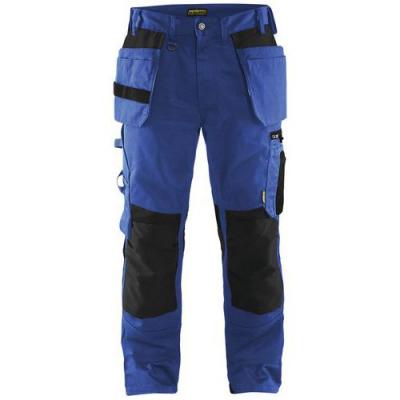 BLAKLADER  15551860 Pantalon d'artisan, Bleuet bleu/Noir, taille C62