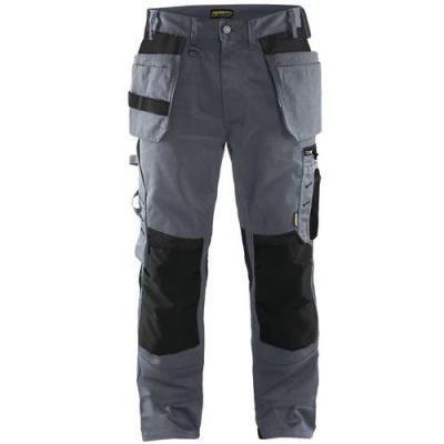 BLAKLADER  15551860 Pantalon d'artisan, Gris/noir, taille C52