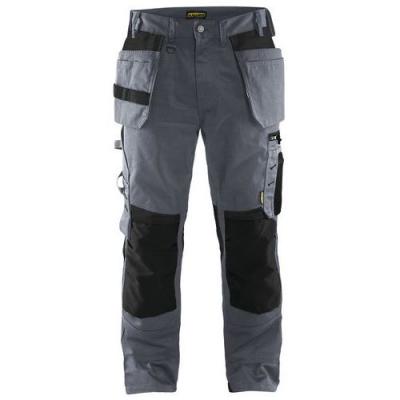 BLAKLADER  15551860 Pantalon d'artisan, Gris/noir, taille C56