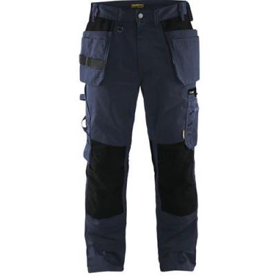 BLAKLADER Pantalon artisan Marine fonc&eacute;/Noir 155518608699  taille 50