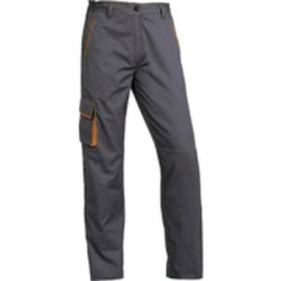 DELTAPLUS Pantalon Mach6 Panostyle P/C (Gris/Orange - Xl)