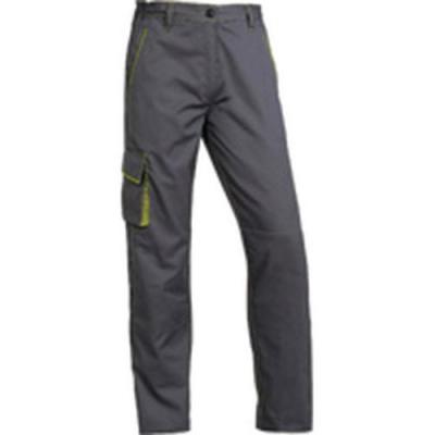 DELTAPLUS Pantalon Mach6 Panostyle P/C (Gris/Vert - Xs)
