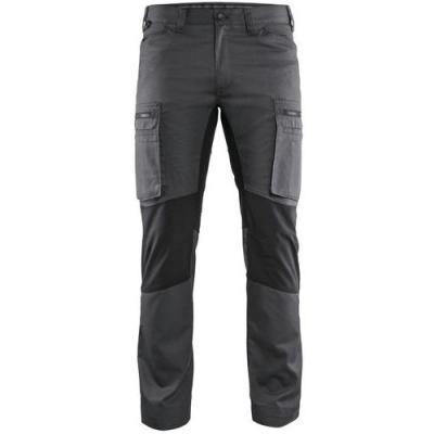 BLAKLADER  Pantalon Maintenance +stretch - Gris Fonc&eacute;/Noir