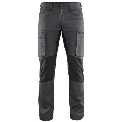 BLAKLADER  - Pantalon de travail stretch 1459 - Gris fonc&eacute;/Noir 3XL - FR(56) - SE(C62) - Standards
