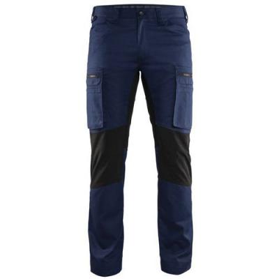 BLAKLADER  Pantalon maintenance +stretch Marine/Noir - 145918458999