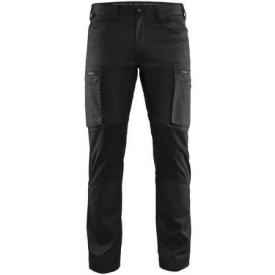 BLAKLADER  14591845 Service Pantalon Stretch, Noir, taille C52