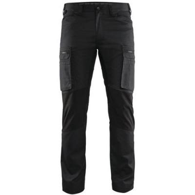BLAKLADER  14591845 Service Pantalon Stretch, Noir, taille C58