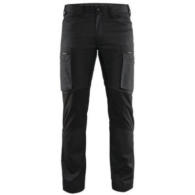 BLAKLADER Pantalon De Travail Services Stretch Noir Taille 54