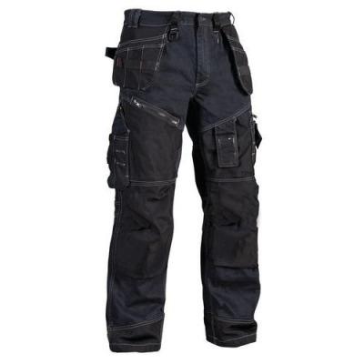 BLAKLADER Pantalon x1500 cordura denim marine/noir 150011408999 - 