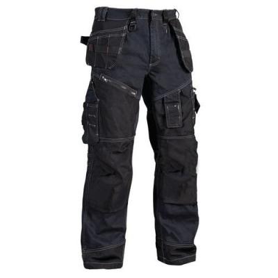 BLAKLADER Pantalon De Travail X1500 Cordura&reg; Denim Marine/noir Taille 54