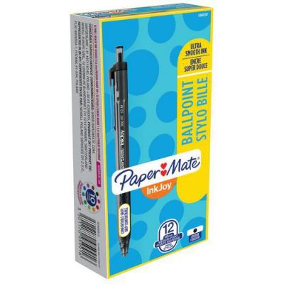 PAPERMATE Paper Mate Inkjoy 300 Rt Stylo Bille Pointe 10 Mm - Noir