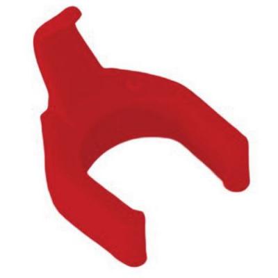 PATCHSEE PatchClip RO/PC - Attaches de c&acirc;bles - rouge (pack de 50)