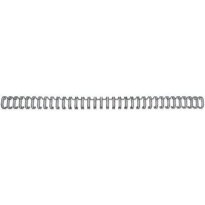 GBC  Wirebind Fil Reliure 9.5mm - A4 Noir (100) - Professionnel Durable Flexible - Couleur Noire